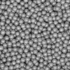 Silver 4mm Pearls - Dairy Free Kosher Certified Sprinkles For Cake (Top 14 Allergen Free, Naturally Sourced Ingredients, Plant-based, Clean Label Free From GMO, Hydrogenated Fat, Palm oil, Vegan, BRC, Halal & FDA)