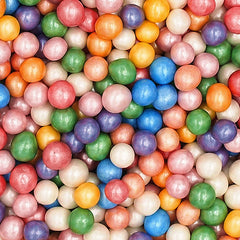 Shimmer Rainbow 6mm Pearls - Nuts Free Natural Ingredients Sprinkles (Top 14 Allergen Free, Plant-based, Clean Label Free From GMO, Hydrogenated Fat, Palm oil, Certified Vegan, BRC, Kosher, Halal & FDA)