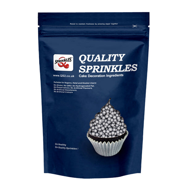 Bulk Pack Gold & Silver Sprinkles - Non Dairy Vegan Sprinkles For Cake