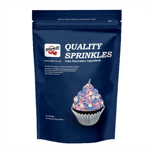 Baby Shower - Gluten Free Clean Lable Sprinkles Mix Vegan Cake Decor