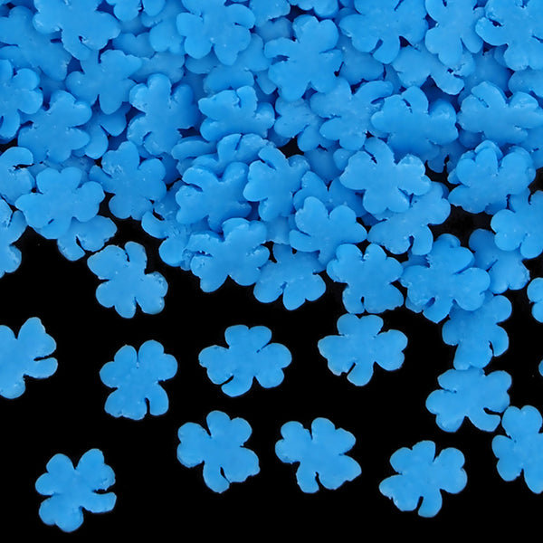 Blue Confetti Clover - No Gluten Clean Label Sprinkles Cake Decoration