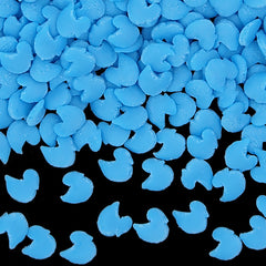 Blue Confetti Duck - Dairy Free Soya Free Clean Lable Sprinkles (Top 14 Allergen Free, Naturally Sourced Ingredients, Plant-based, Free From GMO, Hydrogenated Fat, Palm oil, Certified Vegan, BRC, Kosher, Halal & FDA)