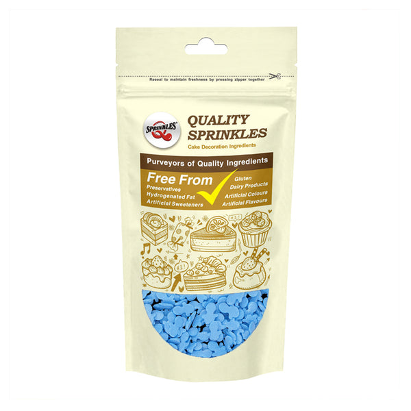 Blue Confetti Dummy - Gluten Free Nuts Free Sprinkles Cake Decoration