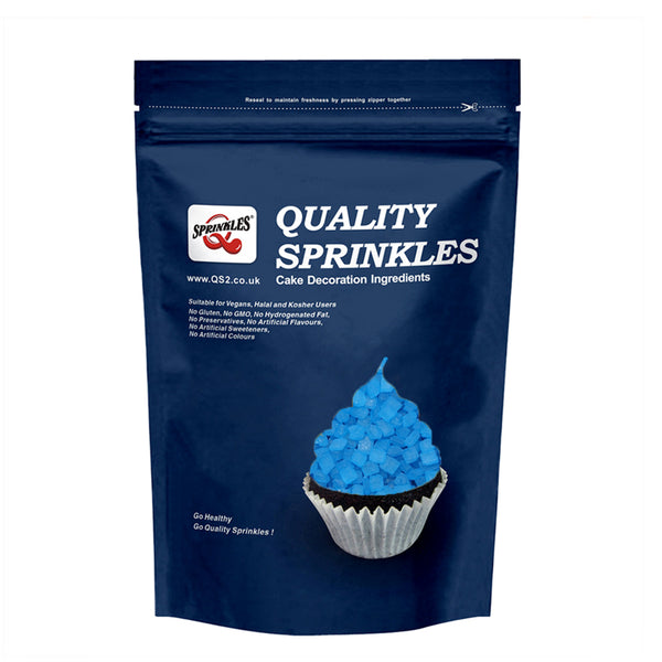 Blue Sparkling Sugar - Nuts Free No Gluten Halal Certified Sprinkles