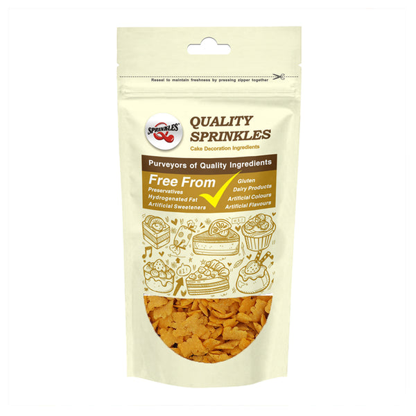 Brown Confetti Bear - Halal Certified Vegan Sprinkles Cake Decoration