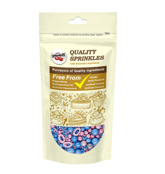 Bubble Party - Gluten Free Nuts Free Vegan Sprinkles Blend Cake Decor