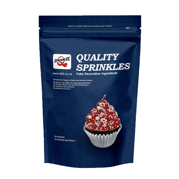 Candy Cane - Dairy Free Halal Certified Vegan Christmas Sprinkles Mix