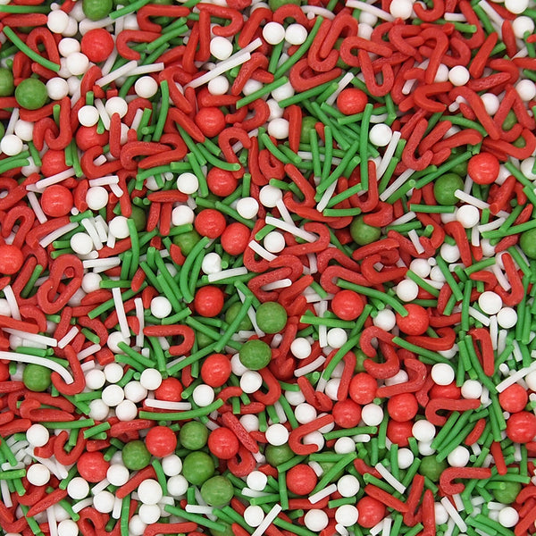 Christmas Cheer - Non Dairy Halal Certified Sprinkles Mix For Cake