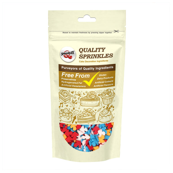 Party Rainbow Confetti Anchor - Gluten Free Halal Certified Sprinkles