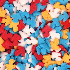Party Rainbow Confetti Anchor - Gluten Free Halal Certified Sprinkles (Top 14 Allergen Free, Naturally Sourced Ingredients, Plant-based, Clean Label Free From GMO, Hydrogenated Fat, Palm oil, Vegan, BRC, Kosher & FDA)