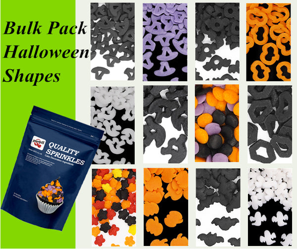 Bulk Pack Confetti Halloween Series - Gluten Free Sprinkles Cake Decor