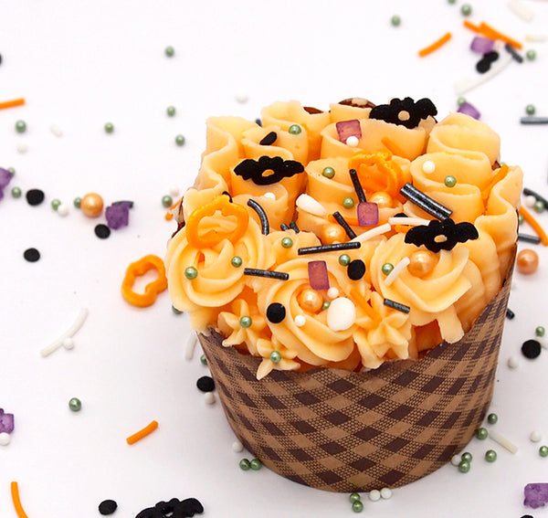 Crazy Pumpkin - Halal Certified Natural Ingredients Sprinkles For Cake