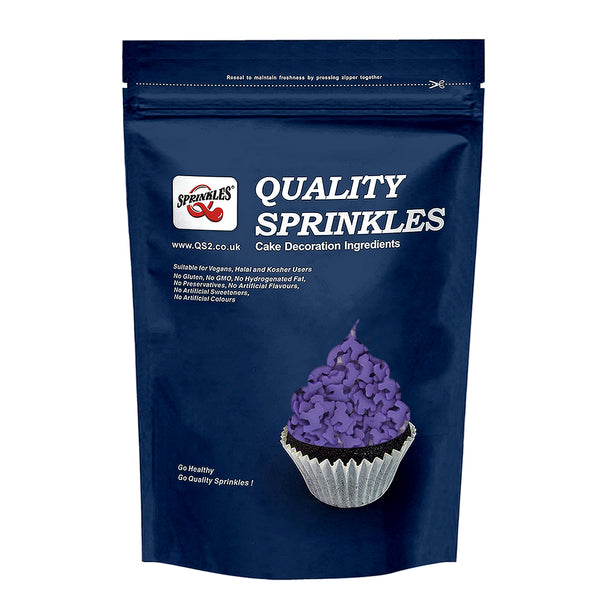 Purple Confetti Dog- Gluten Free Nuts Free Sprinkles Cake Decorations