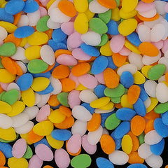 Pastel Rainbow Confetti Egg - No Gluten No Soya Sprinkles Cake Decor (Top 14 Allergen Free, Naturally Sourced Ingredients, Plant-based, Clean Label Free From GMO, Hydrogenated Fat, Palm oil, Certified Vegan, BRC, Kosher, Halal & FDA)