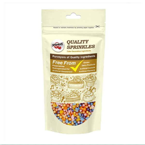 Easter Egg - Dairy Free Soya Free Natural Ingredients Sprinkles Medley