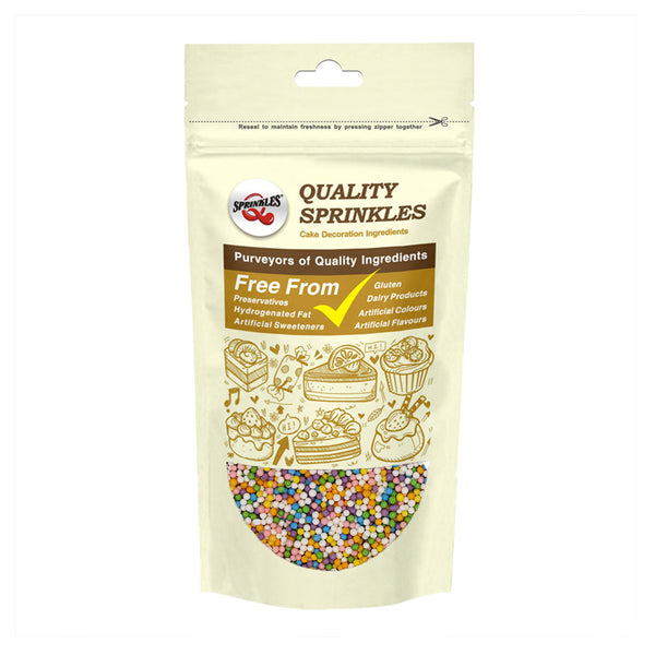 Spring Nonpareils - Nut Free Halal Certified Sprinkles Cake Decoration