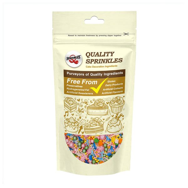 Easter parade - No Dairy No Soya Halal Sprinkles Blend Cake Decoration