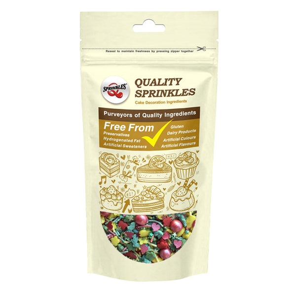 Easter Sprinkles - Non-Dairy Natural Ingredients Vegan Sprinkles Mix