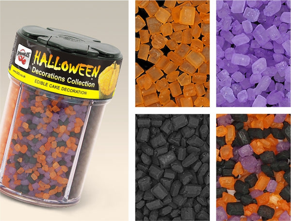 Halloween 4 in 1 Shaker - Gluten Free No Soya Sprinkles Cake Decor