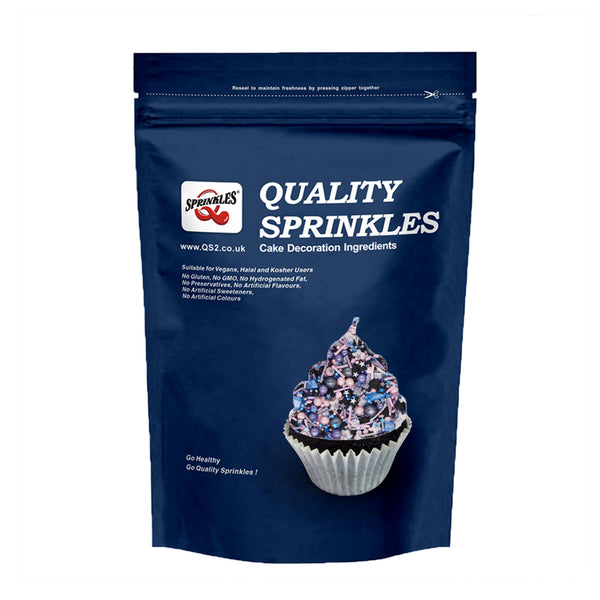 Fancy Sapphire - Gluten Free Nuts Free Sprinkels Mix Cake Decoration