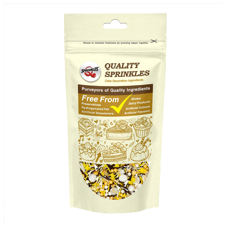 Fearless - No Gluten Natural Ingredients Sprinkles Mix Cake Decoration