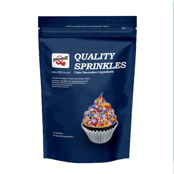 Flamingle Sprinkles - Gluten Free Nuts Free Sprinkles Blend For Cake