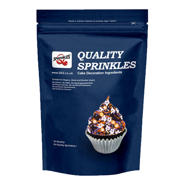 Ghost Buster - No Soya Halal Certified Hallween Sprinkles Mix For Cake