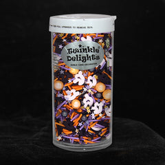 Ghost buster - No Soya Halal Certified Hallween Sprinkles Mix For Cake (Top 14 Allergen Free, Naturally Sourced Ingredients, Plant-based, Clean Label Free From GMO, Hydrogenated Fat, Palm oil, Vegan, BRC, Kosher & FDA)