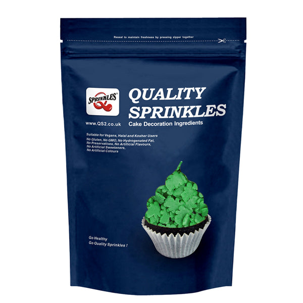 Green Confetti Teddy Bear - Dairy Free Natural Ingredients Sprinkles