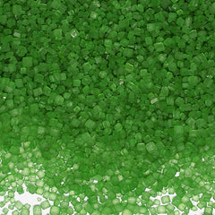 Green Sugar Crystals - Dairy Free Nut Free Vegan Sprinkles For Cakes (Top 14 Allergen Free, Naturally Sourced Ingredients, Plant-based, Clean Label Free From GMO, Hydrogenated Fat, Palm oil, BRC, Kosher, Halal & FDA)