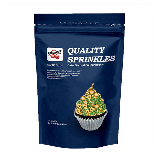 Jingle Bells - Dairy Free Natural Ingredients Sprinkles Mix For Cake