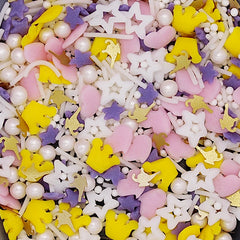 The Little Prince - Halal Certified No Nuts No Soya Sprinkles Mix (Top 14 Allergen Free, Naturally Sourced Ingredients, Plant-based, Clean Label Free From GMO, Hydrogenated Fat, Palm oil, Vegan, BRC, Kosher & FDA)