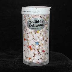 Marry Me - Dairy Free Halal Certified Sprinkles Medley Cake Decoration (Top 14 Allergen Free, Naturally Sourced Ingredients, Plant-based, Clean Label Free From GMO, Hydrogenated Fat, Palm oil, Vegan, BRC, Kosher & FDA)