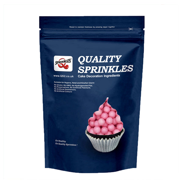 Bulk Pack 8mm Matt Pearls - Gluten Free Clean Lable Sprinkles For Cake
