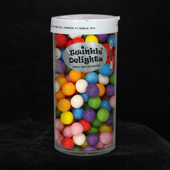 Matt Rainbow 8mm Pearls - Dairy Free Soy Free Halal Sprinkles For Cake (Top 14 Allergen Free, Naturally Sourced Ingredients, Plant-based, Clean Label Free From GMO, Hydrogenated Fat, Palm oil, Certified Vegan, BRC, Kosher & FDA)