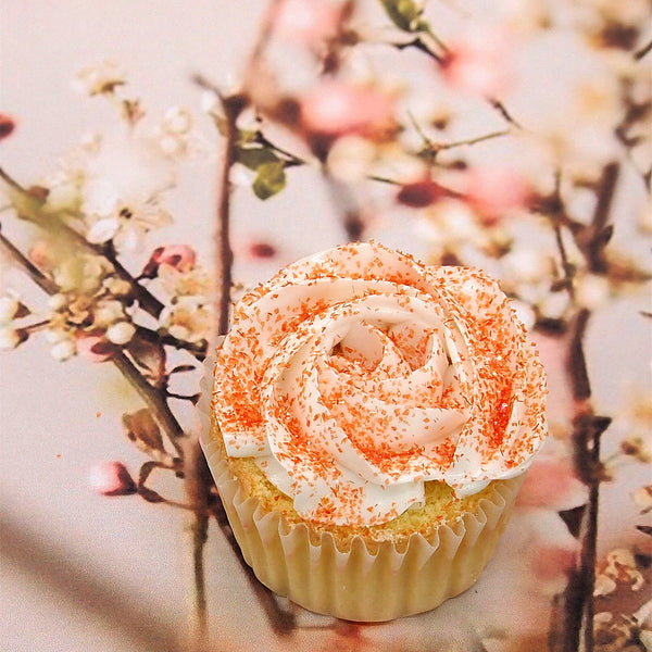 Orange Glitter Sparkles - No Dairy Clean Label Vegan Edible Decoration