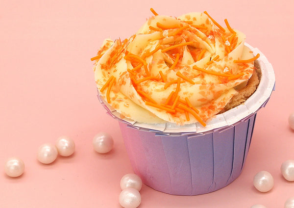 Orange Jimmes - Dairy Free Nut Free  Kosher Sprinkles Cake Decorations
