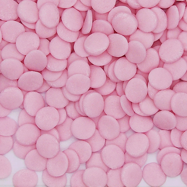 Pink Confetti 10MM Big Sequins - Nuts Free Sprinkles Cake Decoration
