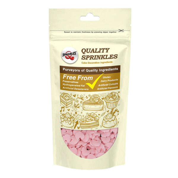 Pink Confetti Duck - Gluten Free Halal Certified Sprinkles Cake Decor