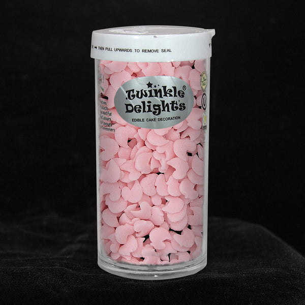 Pink Confetti Duck - Gluten Free Halal Certified Sprinkles Cake Decor