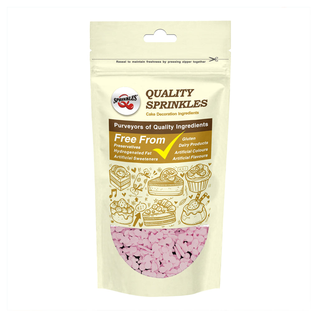 Pink Confetti Dummy - Halal Certified Natural Ingredients Sprinkles