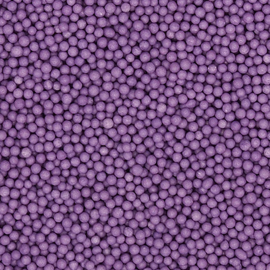 Purple Nonpareils -Natural Ingredients Vegan Sprinkles Cake Decoration