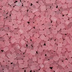 Pink Sparkling Sugar - No Gluten Soya Free Halal Certified Sprinkles (Top 14 Allergen Free, Naturally Sourced Ingredients, Plant-based, Clean Label Free From GMO, Hydrogenated Fat, Palm oil, Vegan, BRC, Kosher & FDA)