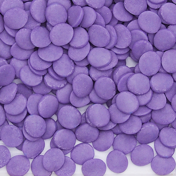 Purple Confetti 10MM Big Sequins -Gluten Free Vegan Sprinkles For Cake