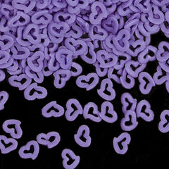 Purple Confetti Angel Heart - Kosher Certified Sprinkles Cake Decor (Top 14 Allergen Free, Naturally Sourced Ingredients, Plant-based, Clean Label Free From GMO, Hydrogenated Fat, Palm oil, Vegan, BRC, Halal & FDA)