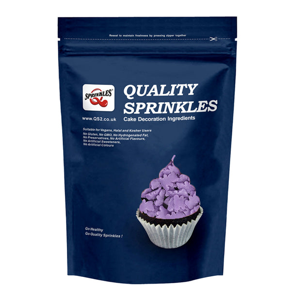 Purple Confetti Bear - Dairy Free Soya Free Kosher Certified Sprinkels