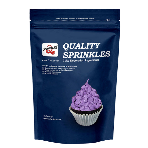 Purple Confetti Egg - Gluten Free Vegan Sprinkles Cake Decorations