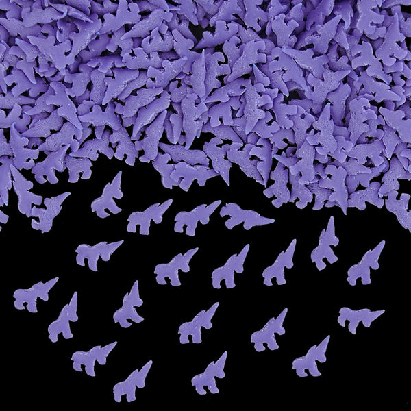 Purple Confetti Unicorn - Clean Label Halal Sprinkles Cake Decoration