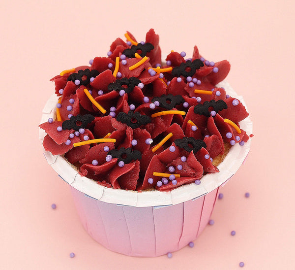 Purple Nonpareils -Natural Ingredients Vegan Sprinkles Cake Decoration