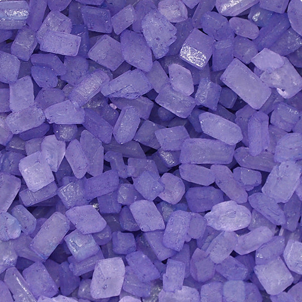Purple Sugar Rocs - Gluten Free Nuts Free Kosher Certified Sprinkles